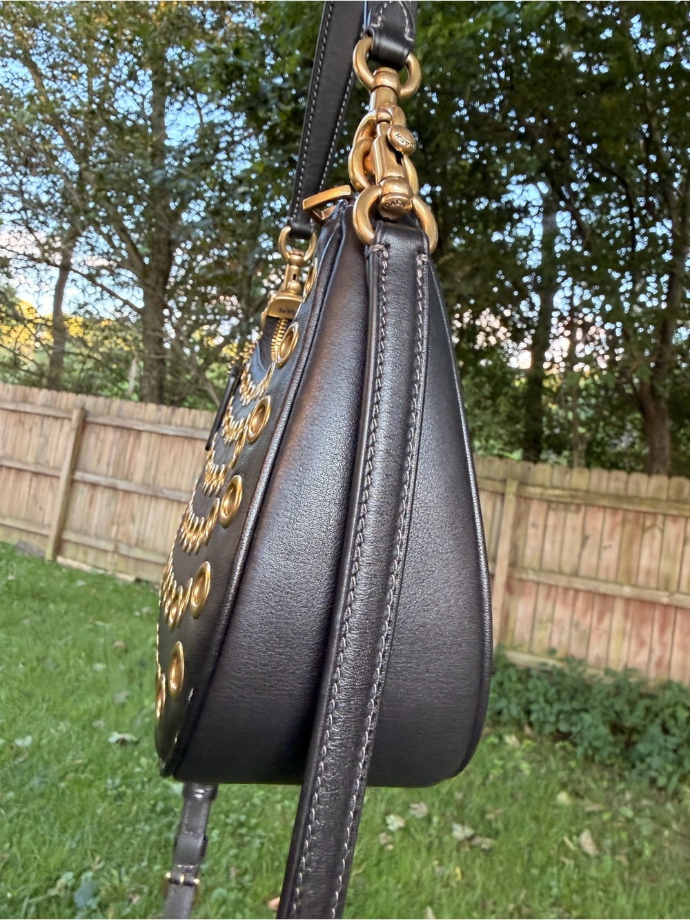 Coach Grommet Terri Bag View 3